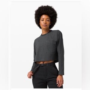 Lululemon Cropped Long Sleeve